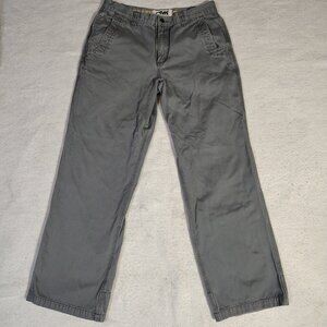 Mountain Khaki MK‎ Pants Mens Size 33x32 Slate Gray Cotton Straight